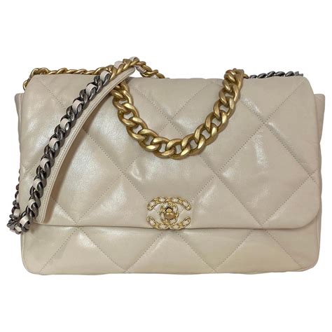 chanel beige bag 2020|large chanel shoulder bag.